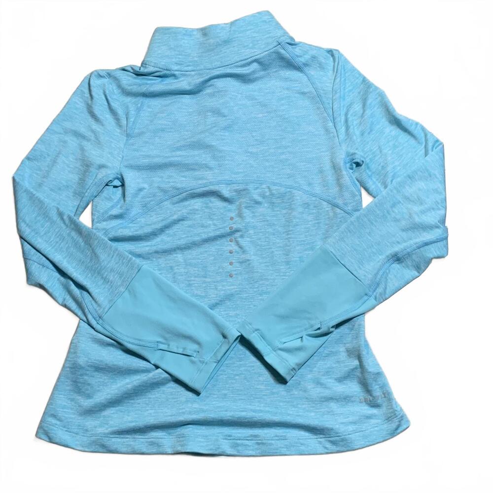Nike Light Blue Half-Zip Athletic Pullover size M - Picture 2 of 5
